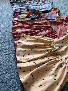 Dot Dot Smile Girls Dress Collections, size 2t, sold as a LOT (7 pieces)